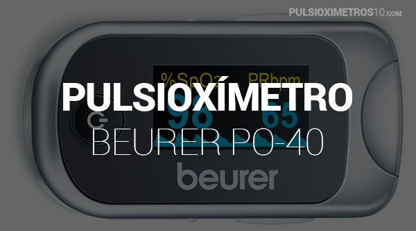 Pulsioxímetro Beurer PO40