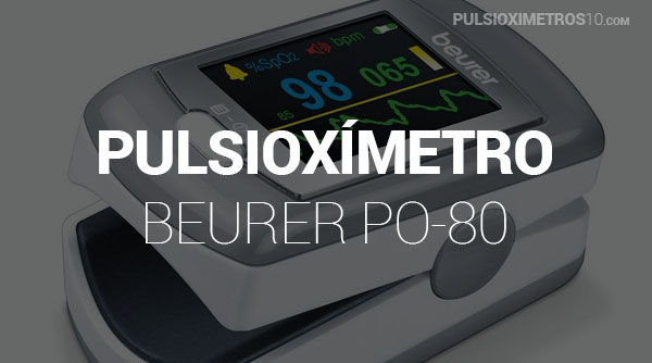 Pulsioxímetro Beurer PO80