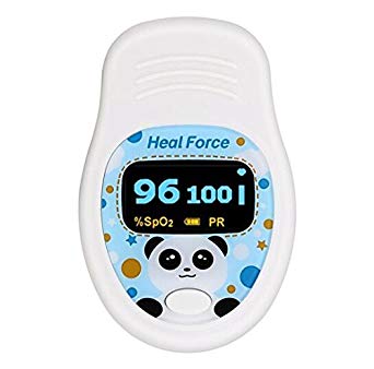 pulsioxímetro Heal Force 100b1 para niños y jovenes